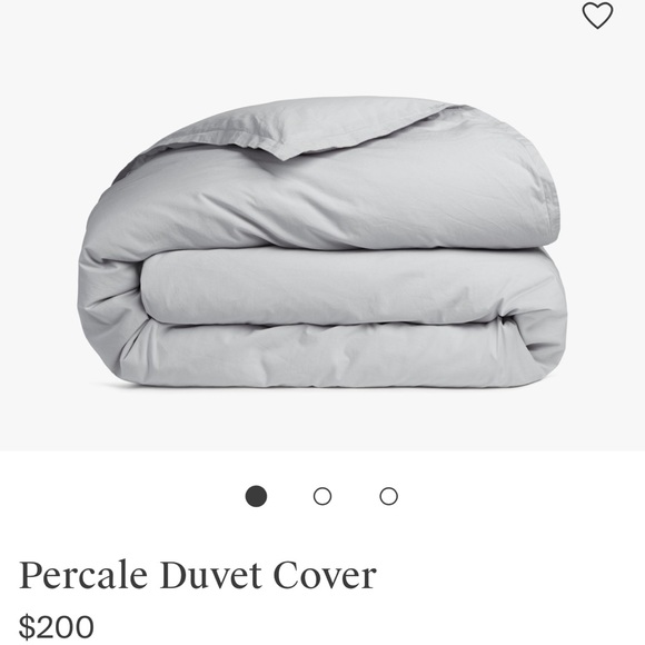 Parachute Bedding Parachute Percale Duvet Cover Light Grey Poshmark